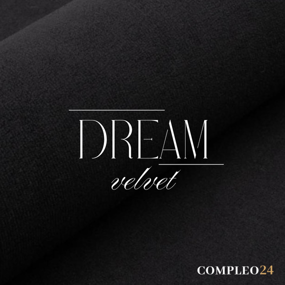 Bubble Design Gepolstertes Bett 160x200 Schwarz HERME