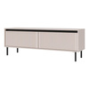 Fernsehschrank mit Füßen 140 cm zwei türen beige Ciao