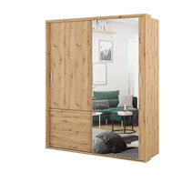 Kleiderschrank mit 2 Schubladen ARTI Eiche artisan