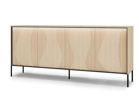 Modernes Sideboard mit 4-türig WAVE