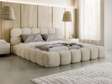 Polsterbett Modern 180x200 BIZU Beige