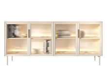 Kommode auf hohen Beinen Kaschmir MARBELA