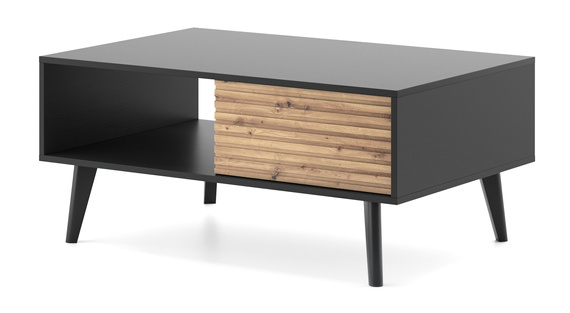 Couchtisch zum Wohnzimmer ABILIO Eiche Artisan