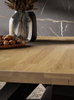 Industrial Design Esstisch Holz & Metall BERGEN