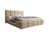 BUBBLE Boucle, Doppelbett mit Bettkasten, Leistenlattenrost aus Holz