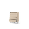 Kommode mit LED-Beleuchtung FLORE Beige