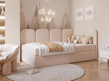 rechts \ 80x200 \ Beige