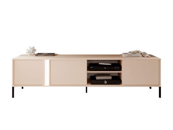 TV-Schrank dreitürig mit LED-Beleuchtung NINA
