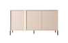 Sideboard dreitürig led NINA Beige