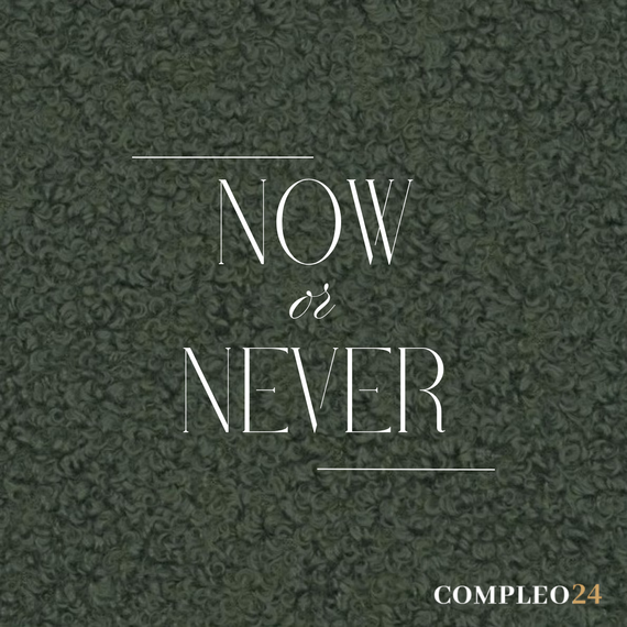 Grün Bouclé Stoff Polsterbett 180x200 BAVARO