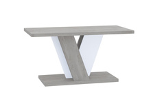 Couchtisch MANO Beton+Weiß