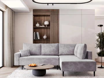 Ottomane Rechts \ Grau