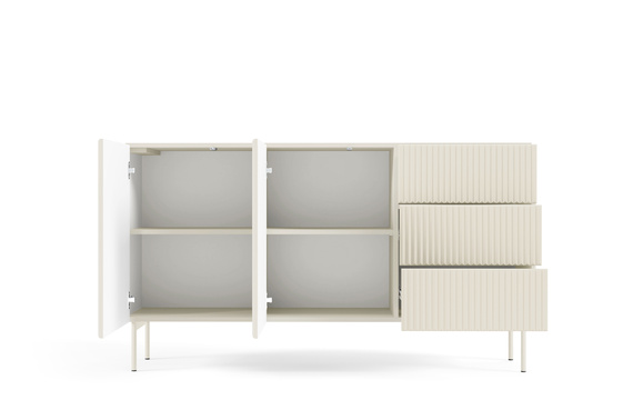 Wohnzimmerkommode mit Schubladen LOUISS Kaschmir