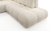 Modern L-form Ecke links oder rechts MOSSA BEIGE 