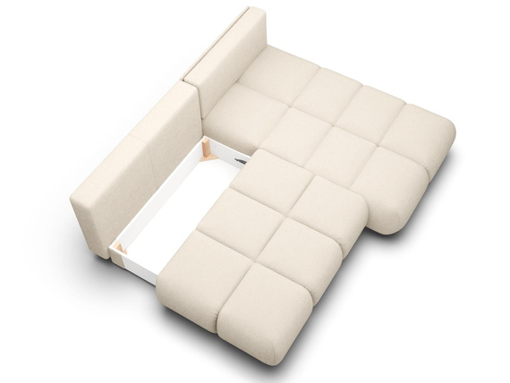Schlafsofa mit Stauraum Beige VETTO