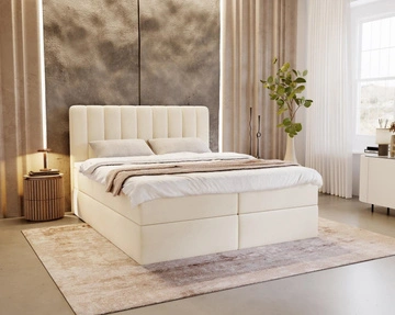 mit Topper \ 180 \ Creme