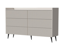 Funktionale Kommode mit Schubladen MODE Kaschmir