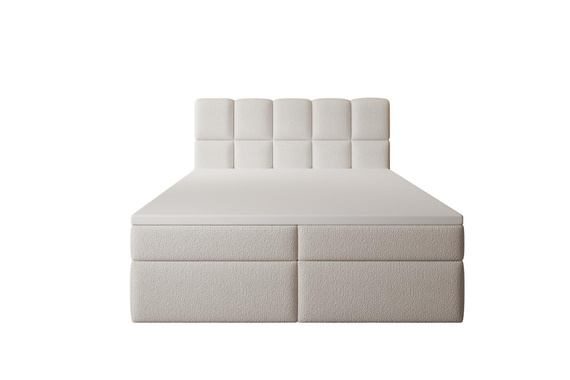 Praktisches Bett mit Bettkasten 120x200 Beige PUENTE