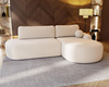 Designer Ecksofa OLIO Creme