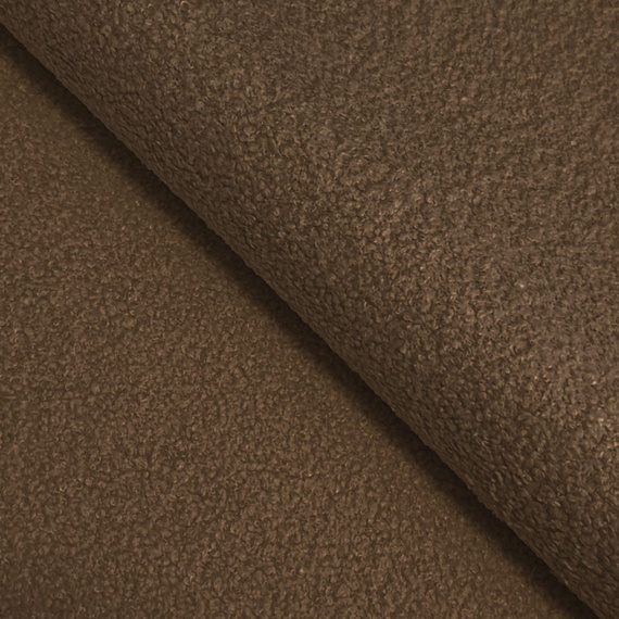 Modern Schlafsofa Bouclé Braun TEDI