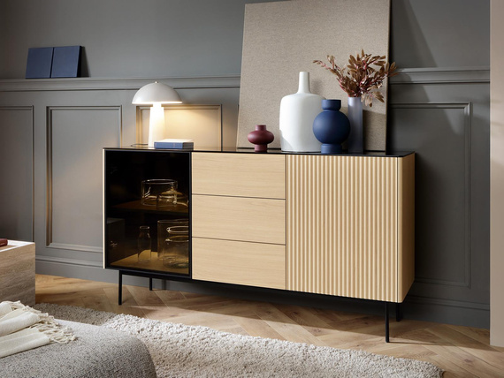 Moderne Kommode Eiche vicenza elegantes Design OMBIS