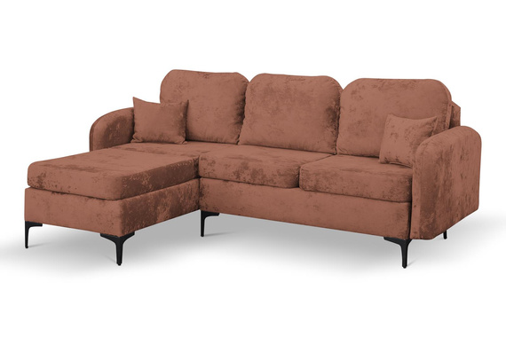 Ecksofa mit Schlaffunktion BELLA Grün