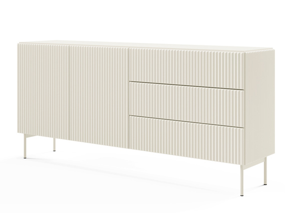 Sideboard mit Türen und Schubladen LOUISS Kaschmir