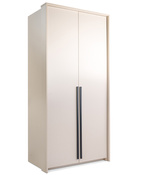 Kleiderschrank klein für Schlafzimmer GOLDAS Beige