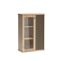 Standvitrine BORDO Eiche Artisan