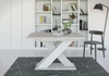Esstische Modern AMI Beton+Weiß
