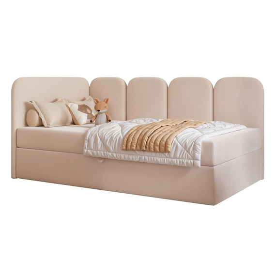 Mädchenbett DREAMY Velvet Beige Deluxe