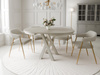 Runder Esszimmertisch LOFTO Eiche craft