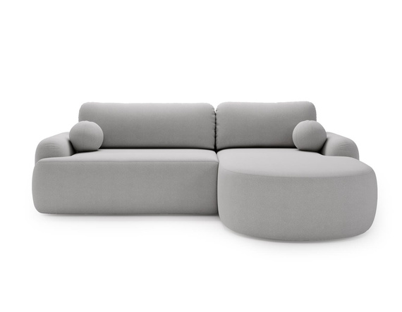 Modernes Ecksofa L Form OLIO Grau