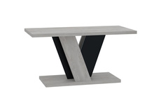 Couchtisch MANO Beton+Schwarz