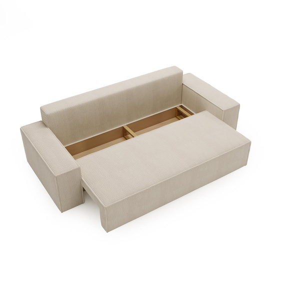 Schlafsofa mit Bettkasten MALAG Grün