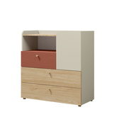 Praktische Kommode Kaschmir/Koralle SKY