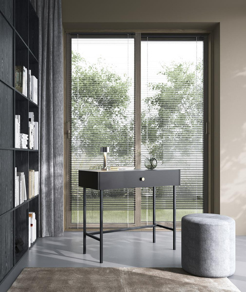 Schminktisch mit Schublade Schwarz DAVS