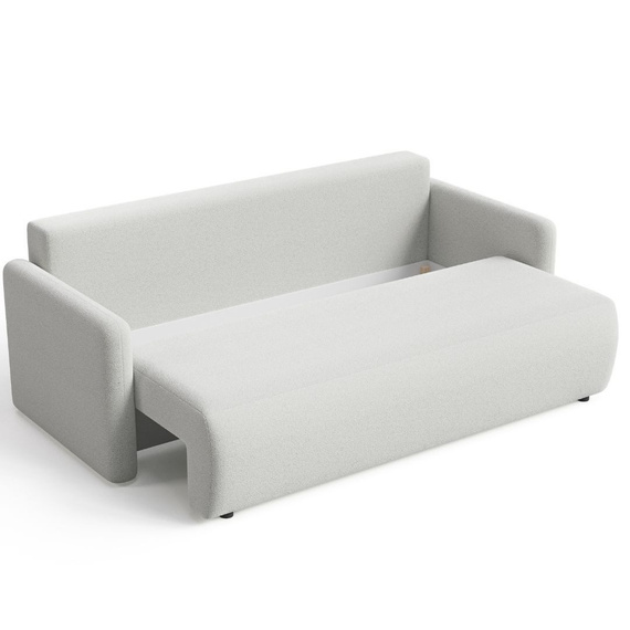 Modern Beige Sofa mit Bettkasten BASIC