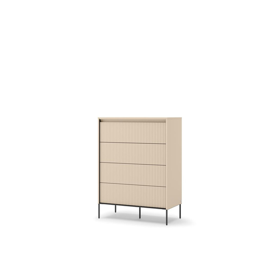 Kommode mit LED-Beleuchtung FLORE Beige