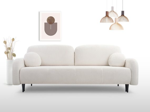 Schlafsofa mit Bettkasten CLOUD Elma 4 Begie
