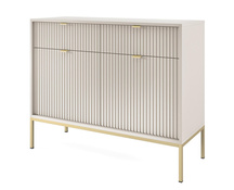 Kommode Schmal NANCY Caschmir+Gold
