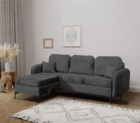 Ecksofa mit Schlaffunktion BELLA Grau