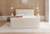 Boxspringbett Elegant 200x200 Hellbeige NARA 