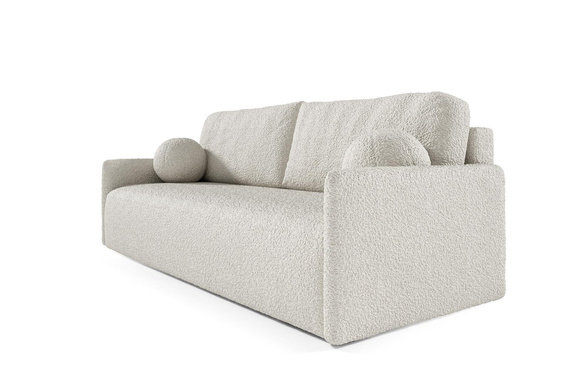 Modern schlafsofa mit Bettkasten STYLO Hellbeige