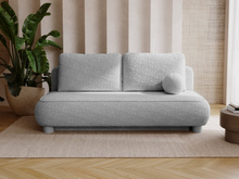 Sofa ohne Armlehnen, moderne runde Form, Moderne Couch