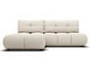 Ecksofa mit Bettkasten Creme VETTO