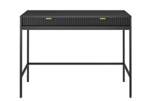 Schminktisch mit 2 Schubladen NANCY Schwarz