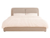 Modernes Beige Polsterbett mit Metallrahmen 120x200 LEA
