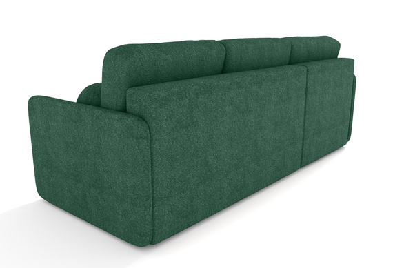 Eckcouch mit Schlaffunktion MODERNA Grün