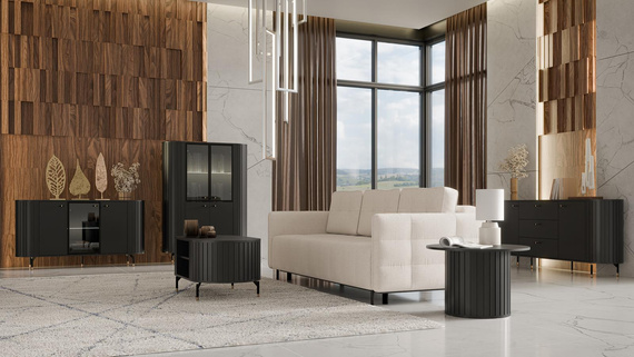 Kommode mit 3 türen Glamour design MODERNO